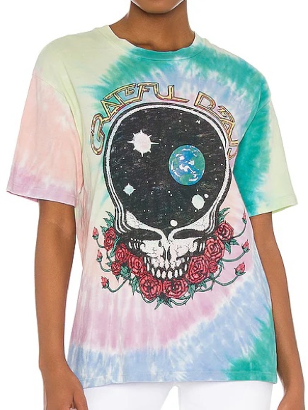Daydreamer Grateful Dead Skull Tie Dye T Shirt Women’s XS Rock Band Made in USA